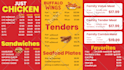 do restaurant menu design, digital menu design, menu board