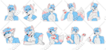 draw furry sticker pack