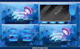 design vtuber stream overlay in cute anime style for your streaming