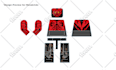 design decals for lego minifigure