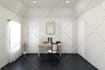 design studio apartment, hotel room interior 3d rendering