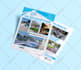 create flyer design and trifold brochure