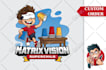 make special mascot logo, cartoon character and caricature