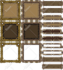 create pixel art icon, UI or logo
