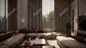 do 3d interior design for bedroom, bathroom, living, and kitchen