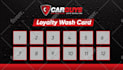 design professional loyalty and punch card