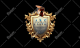 design a luxury brand identity logo with emblem and crest style