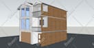 draw your 3d house in sketchup