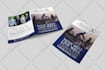 design trifold brochure, bifold pamphlet, leaflet, flyer, print or digital