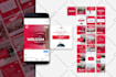 create custom, professional social media templates