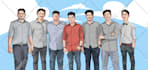 draw your family or group into cartoon portrait