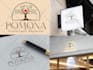 do modern minimalist logo design with brand style guide