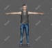 create 3d characters, rig, texture, animate for games