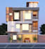 create your villa design, exterior house, in 3d render
