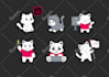 create cute 2d cartoon characters, mascot, and logo