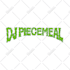draw psychedelic, stoner rock, trippy art style logo