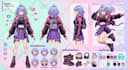 furry reference sheet furry art furry ref sheet fursona for fursuit character