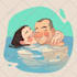 cartoonize your couple portrait