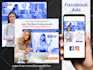 design visually engaging facebook ads and social media post designs