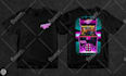 create pixel art illustrations for tshirt design