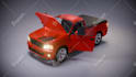 create low poly models of cars