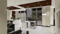 design a modern and efficient office interior and layout