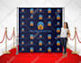 design a step and repeat, expo, red carpet sponsors event backdrop