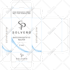design clean peptide vial label, vial label design, product label design