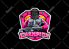 design gaming logo for rust server