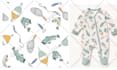 design cute seamless patterns for kids clothing, baby apparel and fabric