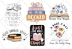 create fancy svg stickers bundle for your pod business
