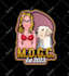 do vintage retro pin up logo