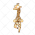 draw cute and kawaii animal vector illustration