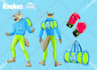 draw you as a fortnite character in 2d character design