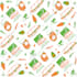 create baby and kids seamless pattern designs in vector