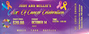 design professional event tickets for parties and concerts