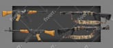 high quality weapon concept art for gaming and more