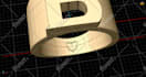 design italian 3d rings