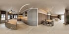 render photorealistic 360 panorama walkthrough 3d virtual interior tours for VR