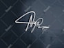 design calligraphy scripted name signature logo