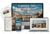 design online course mockup and digital product bundle