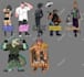 draw your character sheet for your vtuber,live2d project