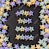 write your message on paper stars