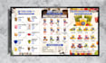 design animated menu video for TV or led