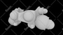 do retopology and uv mapping of your 3d model in blender 3d