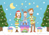make a greeting card illustration