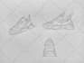 draw sketch and design your dream sneakers