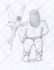 draw original tabletop rpgs characters in traditional pencil art