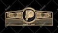 design cigar band, labels, box, and hand drawn vintage logo