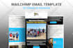 design professional mailchimp email template newsletter